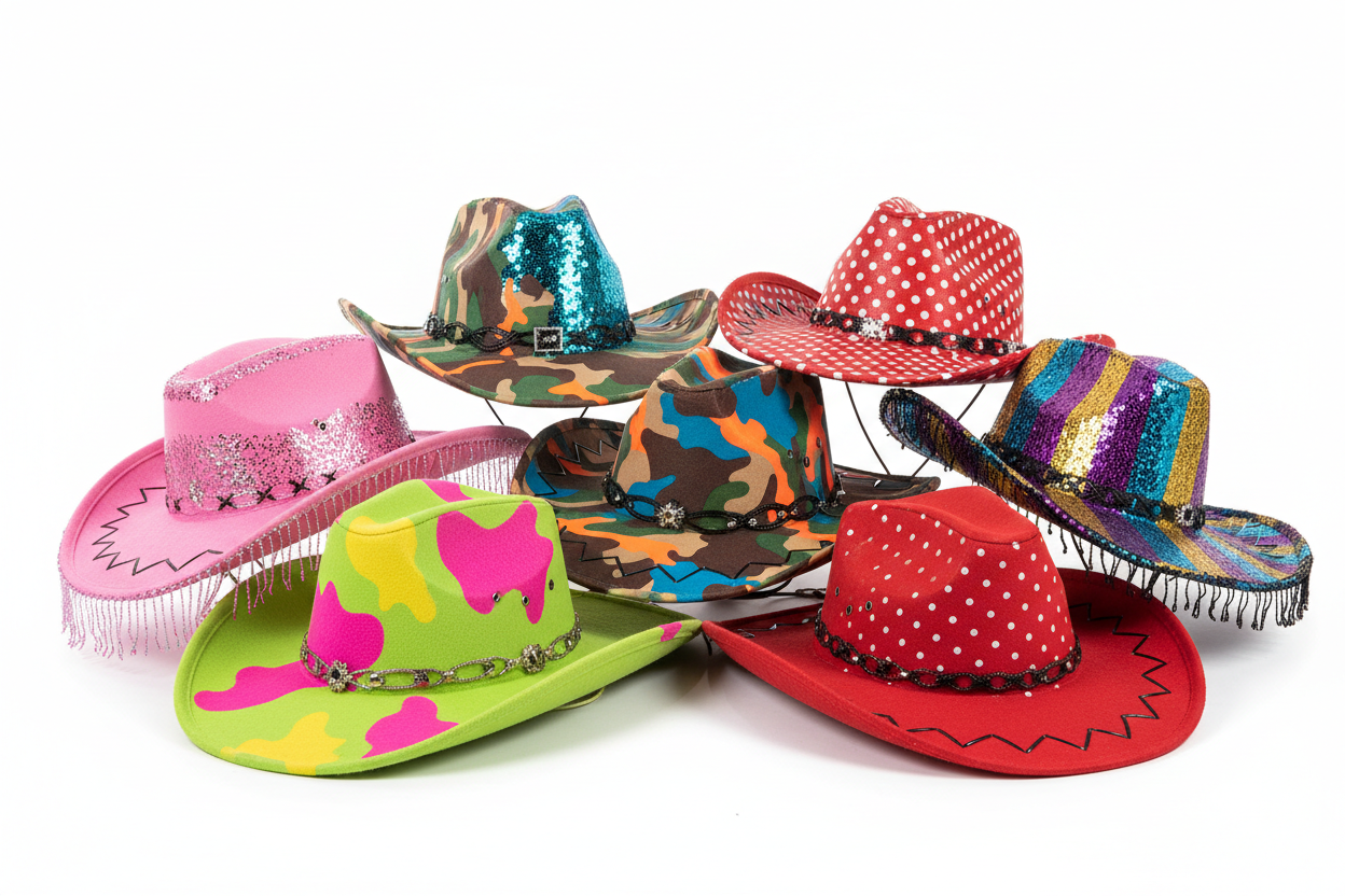 Bold & Colorful Hats