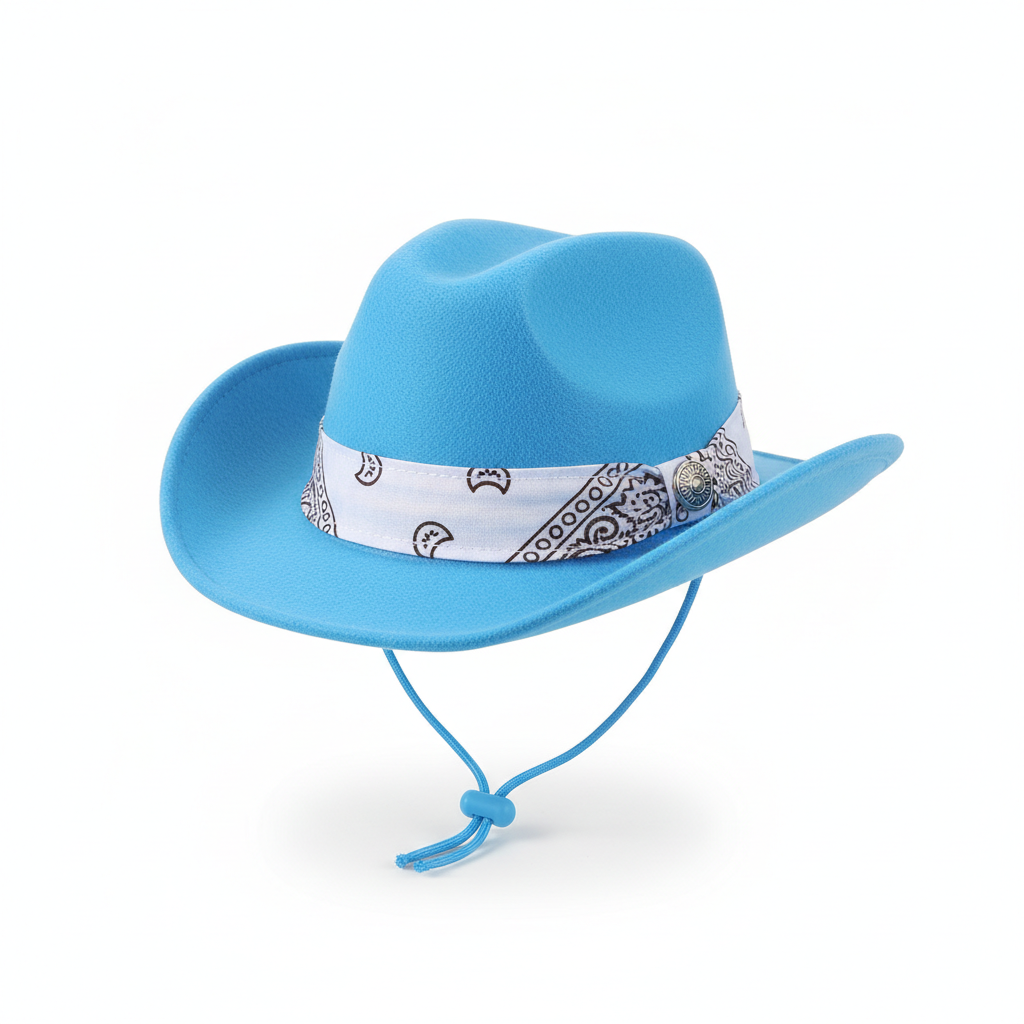 Kids Blue Cowboy Hat