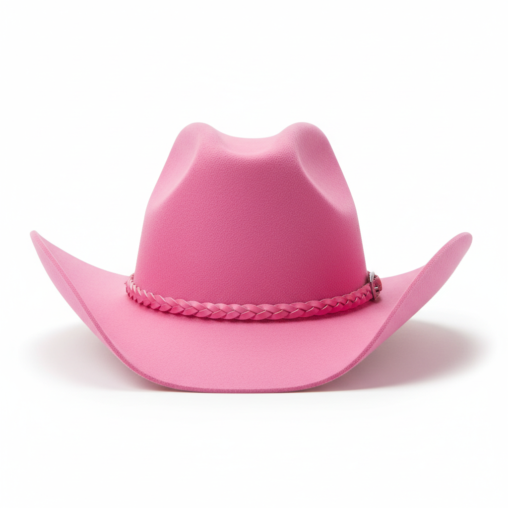 Pink Rodeo Cowboy Hat